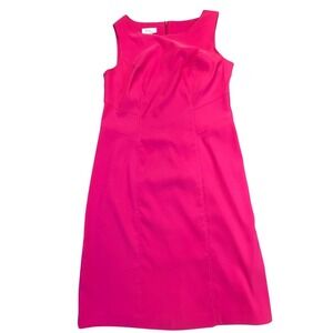 Alyx Limited Dress Women's Size 6 Valentine's Day Pink Sleeveless Sheath Bright